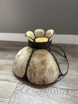 Vintage lamp shade