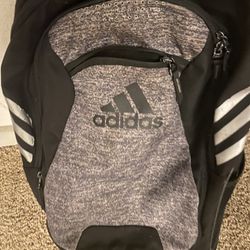 Adidas Black & Gray Backpack