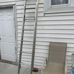 12 Ft Aluminin Extensión Ladeer.