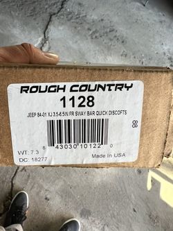 Rough Country Jeep XJ 84-01 3.5-6.5” Sway Bar Quick Disconnects