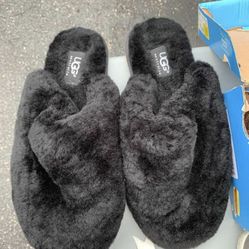 UGG Australia Black Slippers