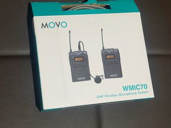 Movo WMIC70 Wireless Lavalier Microphone System