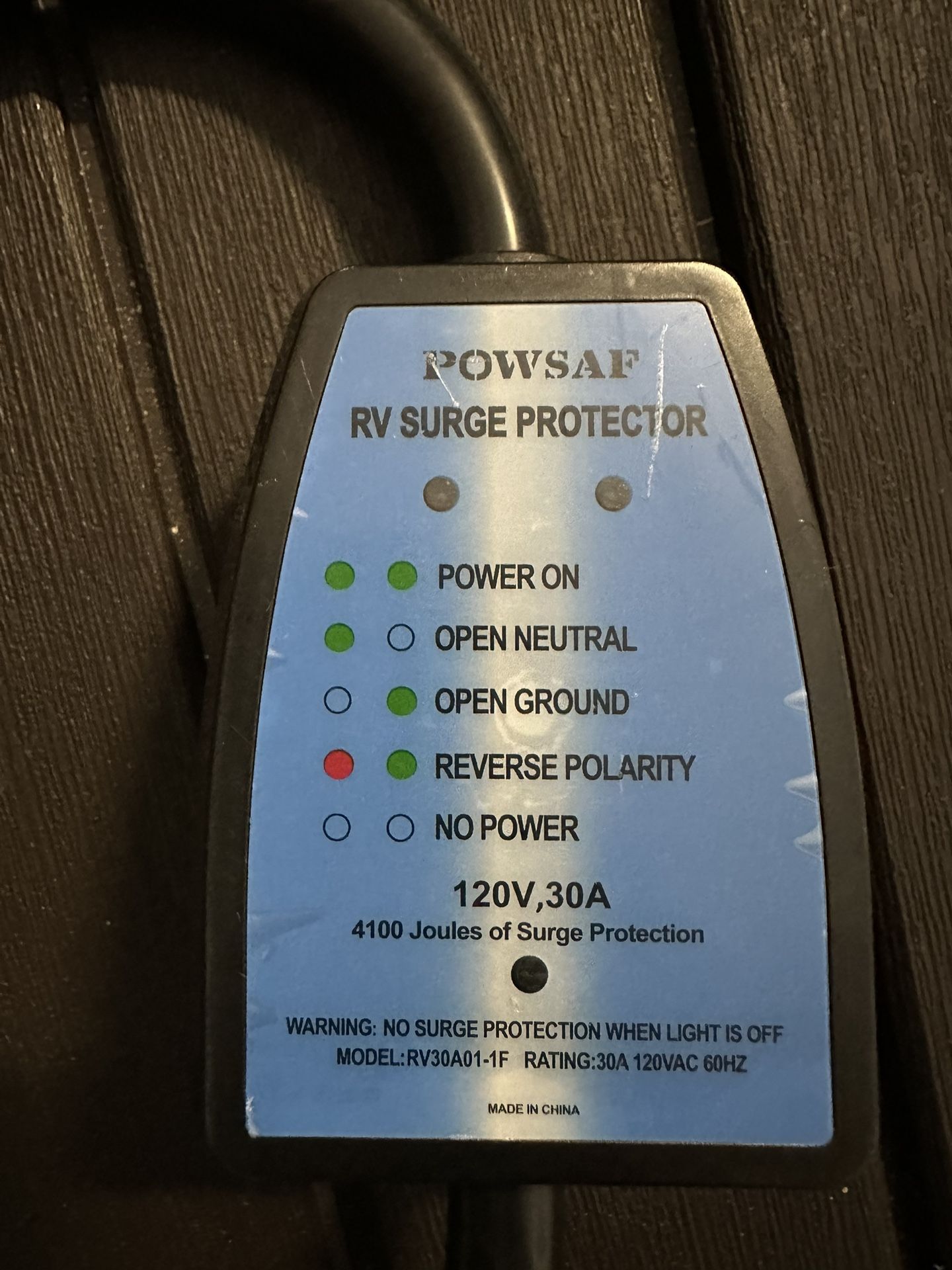 RV Surge Protector