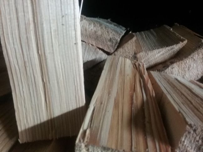 Dry firewood