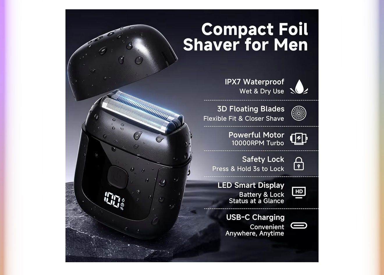 NEW Portable Electric Foil Shaver – Elgin
