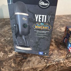 Yetti X World Warcraft Professional Streaming Mic