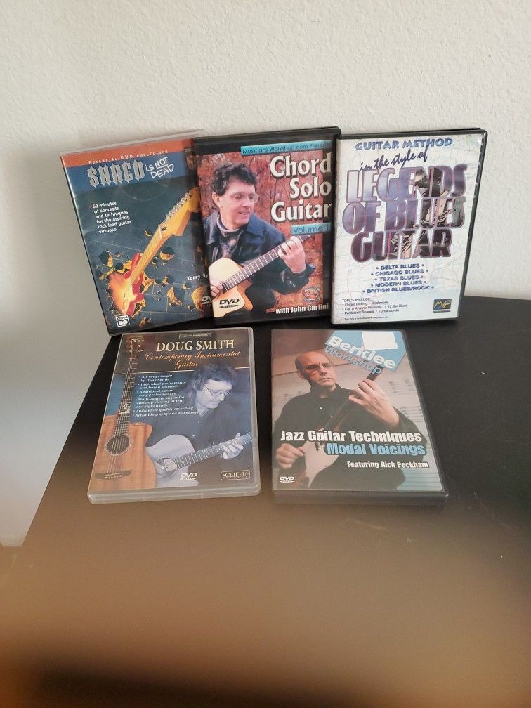 Bundle Of 5 Guitar ๐ธ Instructional Videos.Videos