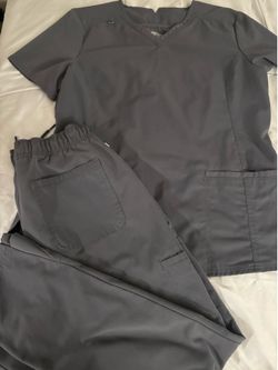 Scrubs set, Coat,Crocs medical sweater Size Medium