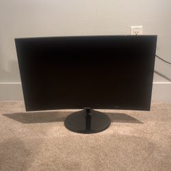 Samsung Curved Screen Monitor