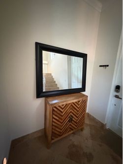 Black Frame Mirror