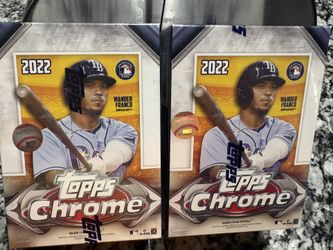 2022 X2 Available Topps Chrome Blaster Baseball Sports Cards