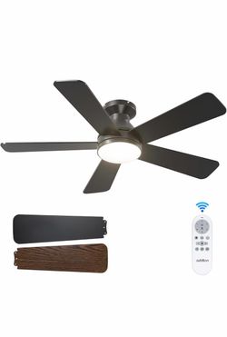 Addlon 5-Blade Ceiling Fan with Light and Remote
