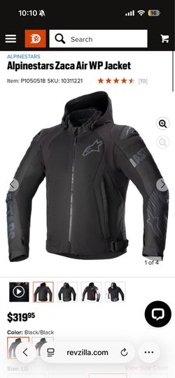 Alpinestars Zaca Air WP Jacket
