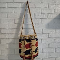 Handmade Crochet Crossbody and Shoulder Unisex Medium Size Bag - NEW-
