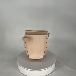 R&J LEATHERCRAFT Knee Pads, Top Grain Leather w/ Memory Foam 3/4" Pad, Web 1-1/2" Strap, & Buckle - 309LS 