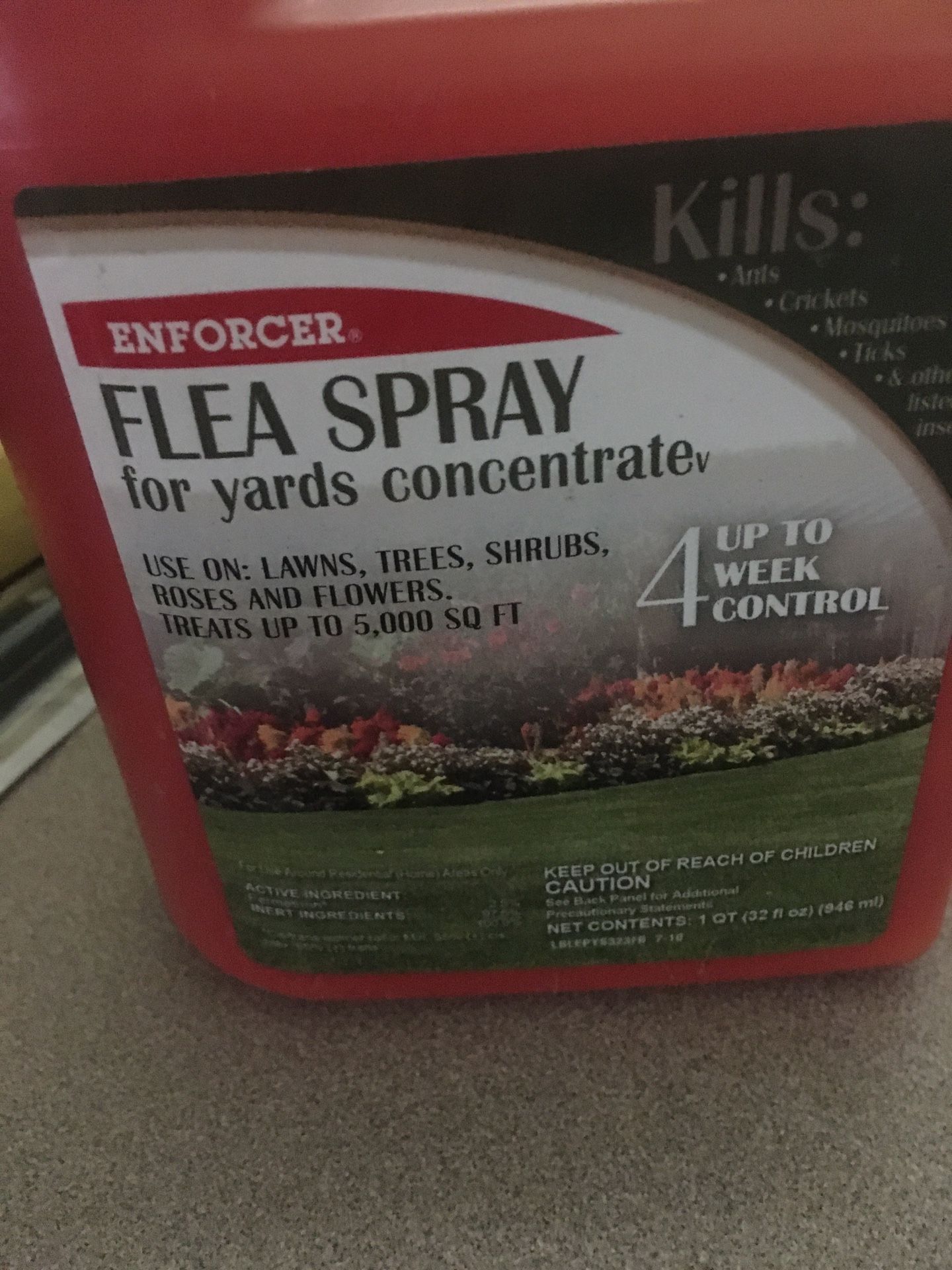 Flea Spray. New. Yard