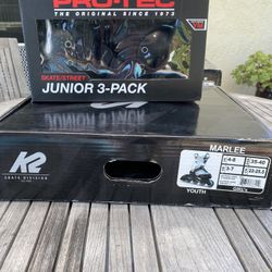 Rare Teal And Black K2 Marlee And Protector Set Like New 