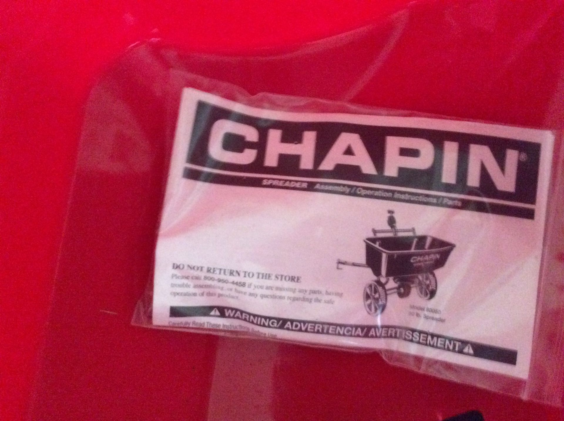 Chapin spreader