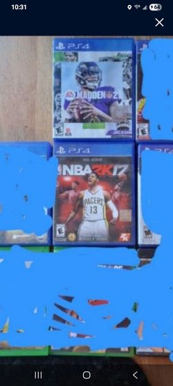 Madden 21 & NBA 2k17 Playstation 4