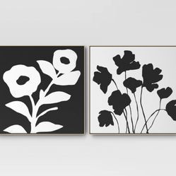 Boho Framed Canvas 2 pack