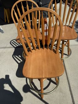 Chairs Wood 2