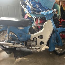 1970 Honda C70 Cub Scooter 