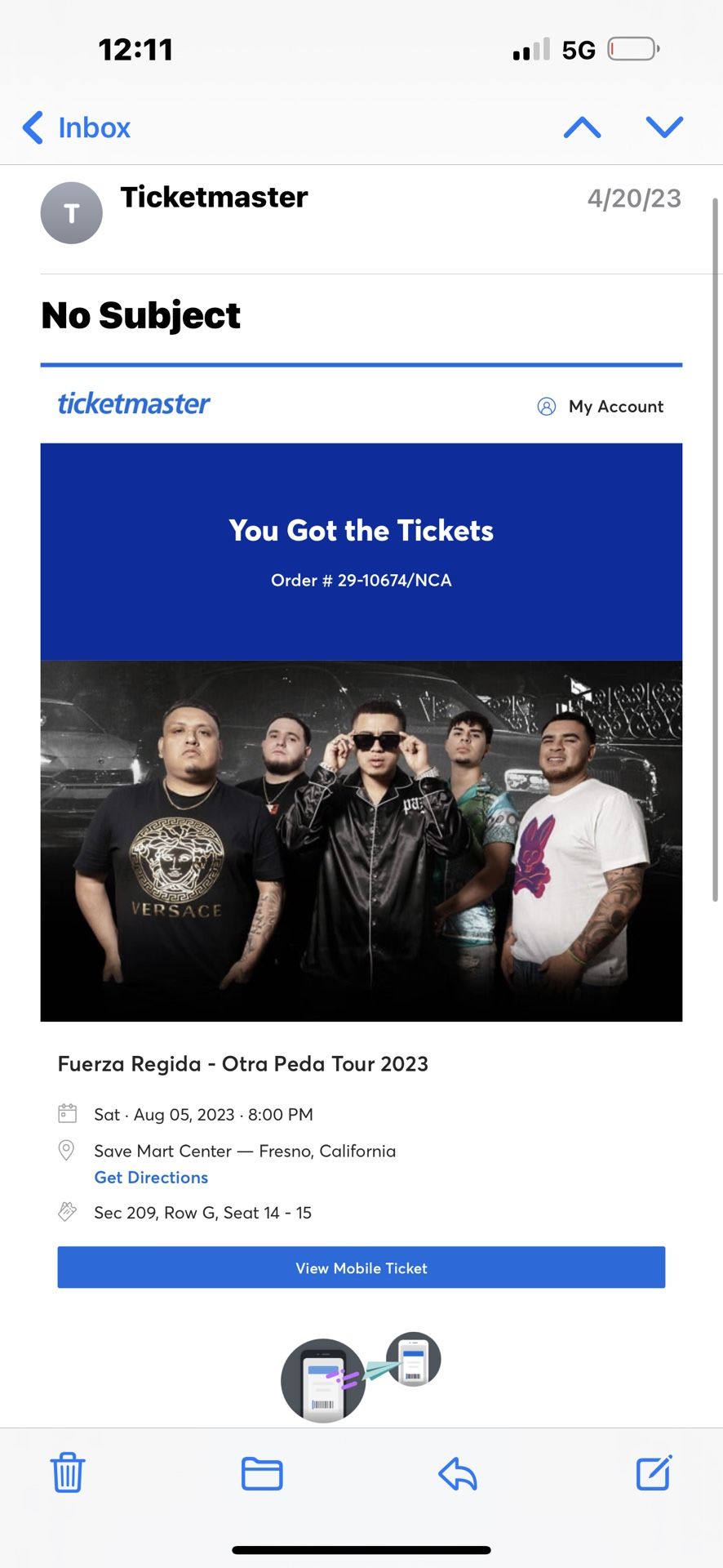 Fuerza Regida Tickets