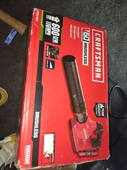 Craftsman V60 Brushless Leaf blower