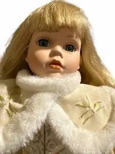 Porcelain angel doll