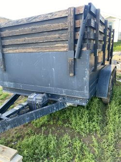 7 1/2x 12” Dump Trailer Used ,