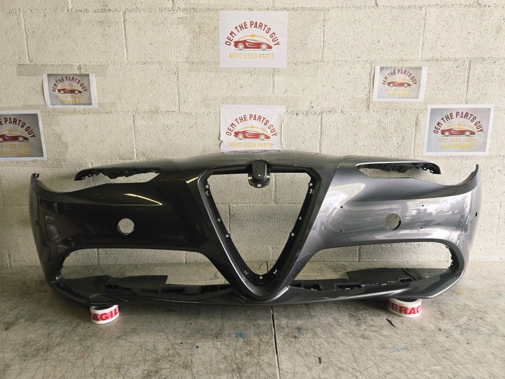 2017 2018 2019 2020 Alfa Romeo Giulia Front bumper cover OEM USED P/N (contact info removed)2