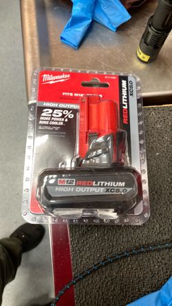 Milwaukee m12 red lithium high output xc 5.0