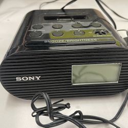 SONY STEREO CLOCK