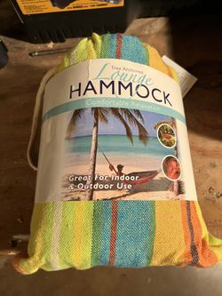 Tree Anchored Lounge Hammock