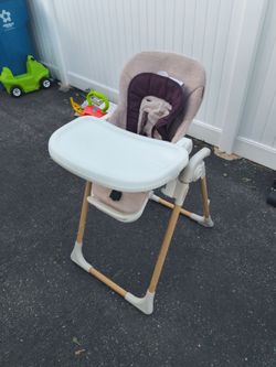 Baby High Chair with Tray and Harness