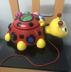 Activity Ladybug Pull Toy