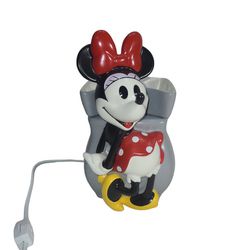 Scentsy Disney Minnie Mouse Classic Curve Wax Warmer Limited Edition Retired 