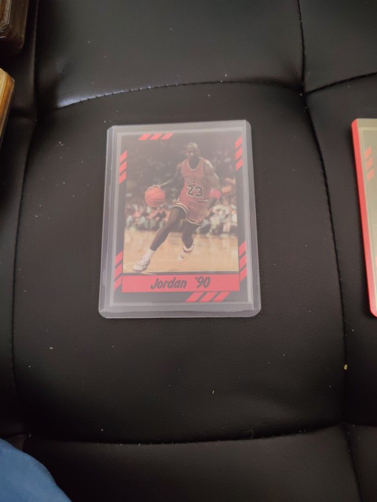 1990 Score Dream Team set, specifically card #10, Michael Jordan.