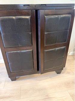 BAR CABINET SOLID WOOD!