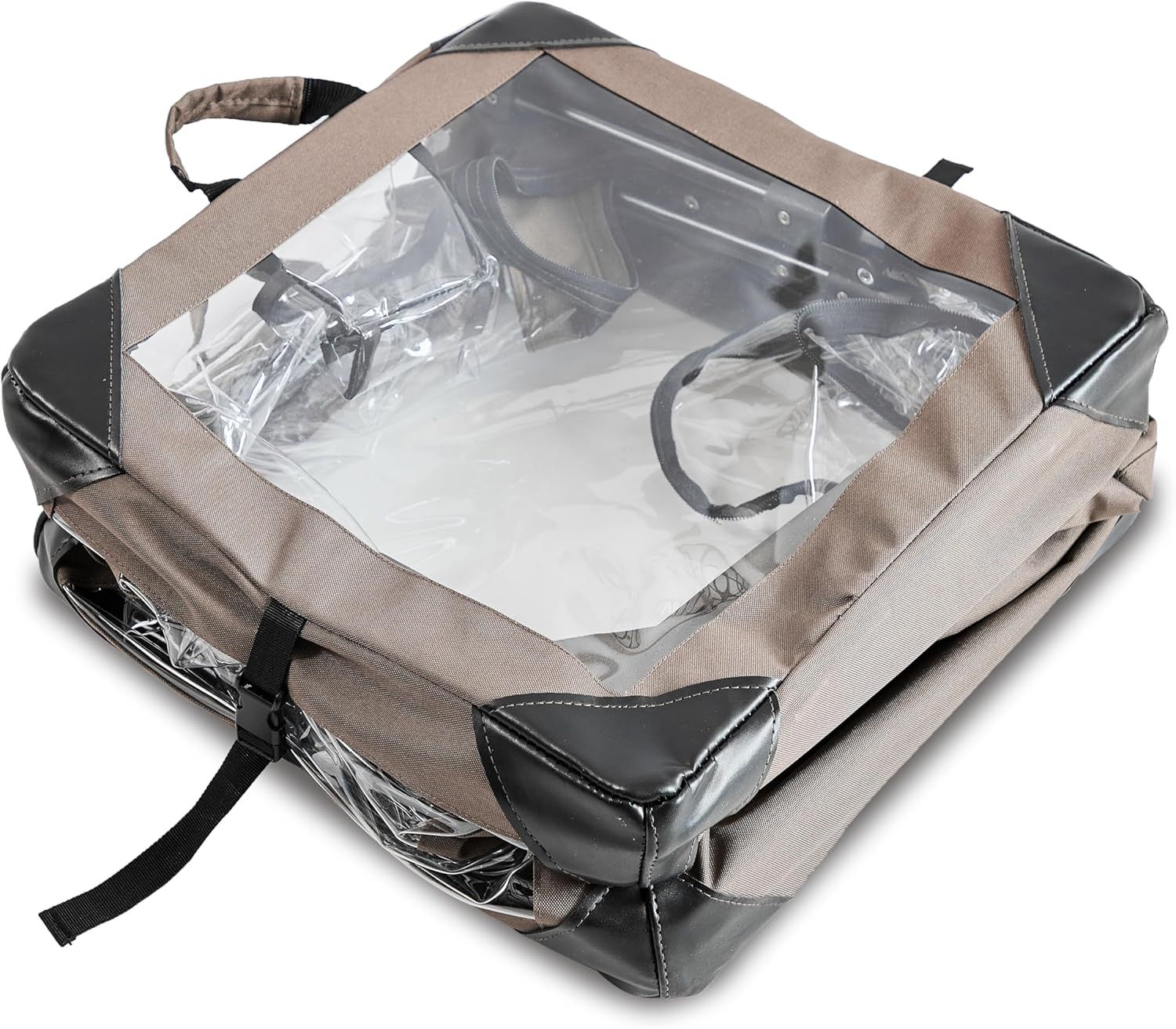 Pet Oxygen Cage for Cats and Dogs to Obtain Oxygen/Nebulizing Care, Tube Kit and Mat Included (Small - 21x16x16 Inch)#1098TUP1