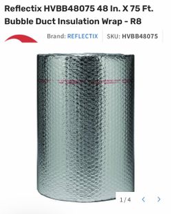 Bubble Duct Insulation Wrap - R8