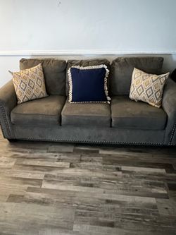 Set of two long sofas