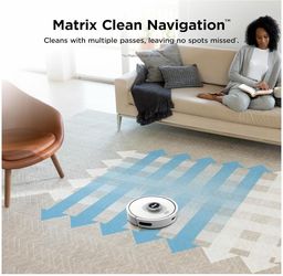 Shark Matrix Clean | Robot Vacuum Cleaner with Powerful Suction for Pet Hair, Carpets & Hard floors