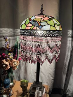 Tiffany style lamp