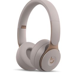 Beats Solo Pro Wireless Noise Cancelling On-Ear Headphones - Gray (Renewed)