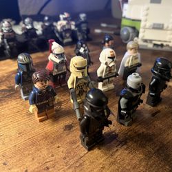 Nostalgic LEGO Star Wars rare minifigure lot