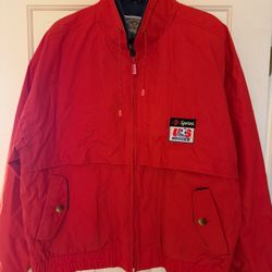 VINTAGE 90s US Soccer/ Sprint Jacket (SIZE LARGE)