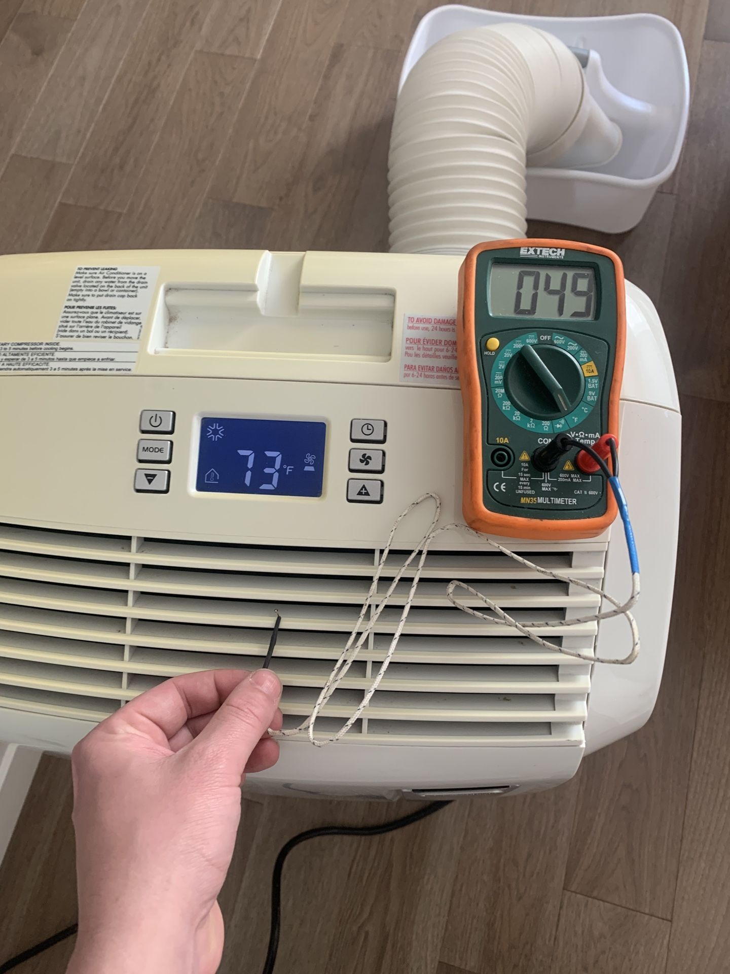 Delonghi air conditioner Pinguino pac285gn