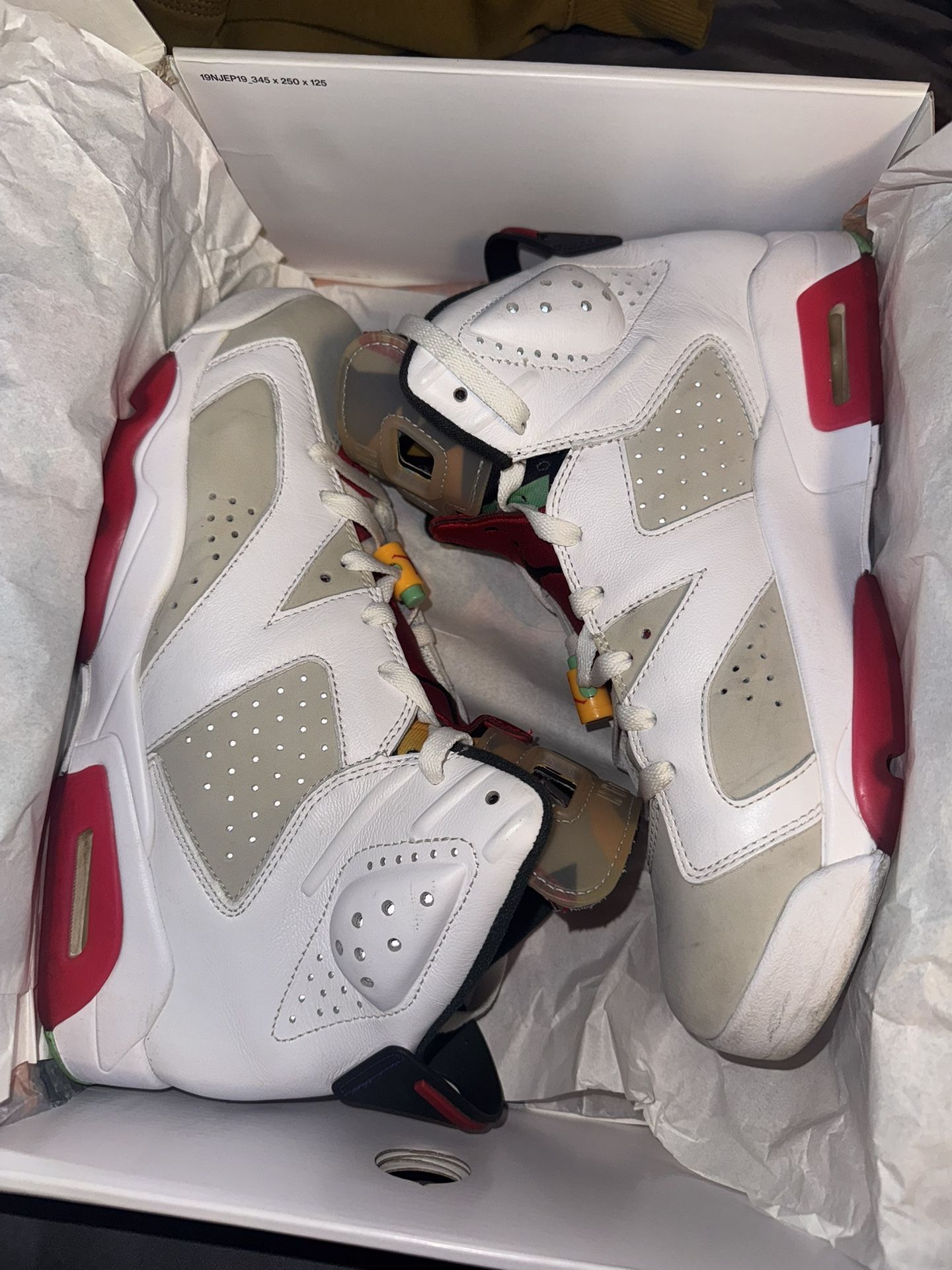 Jordan Retro 6 Hare Size 10