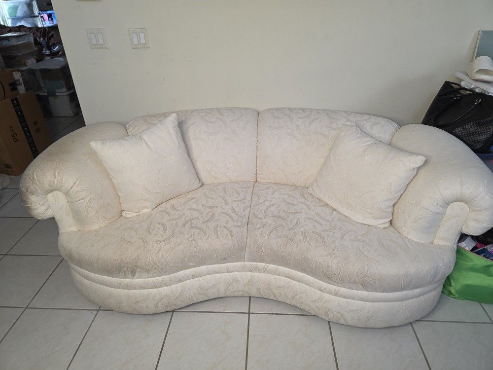 White Sofa